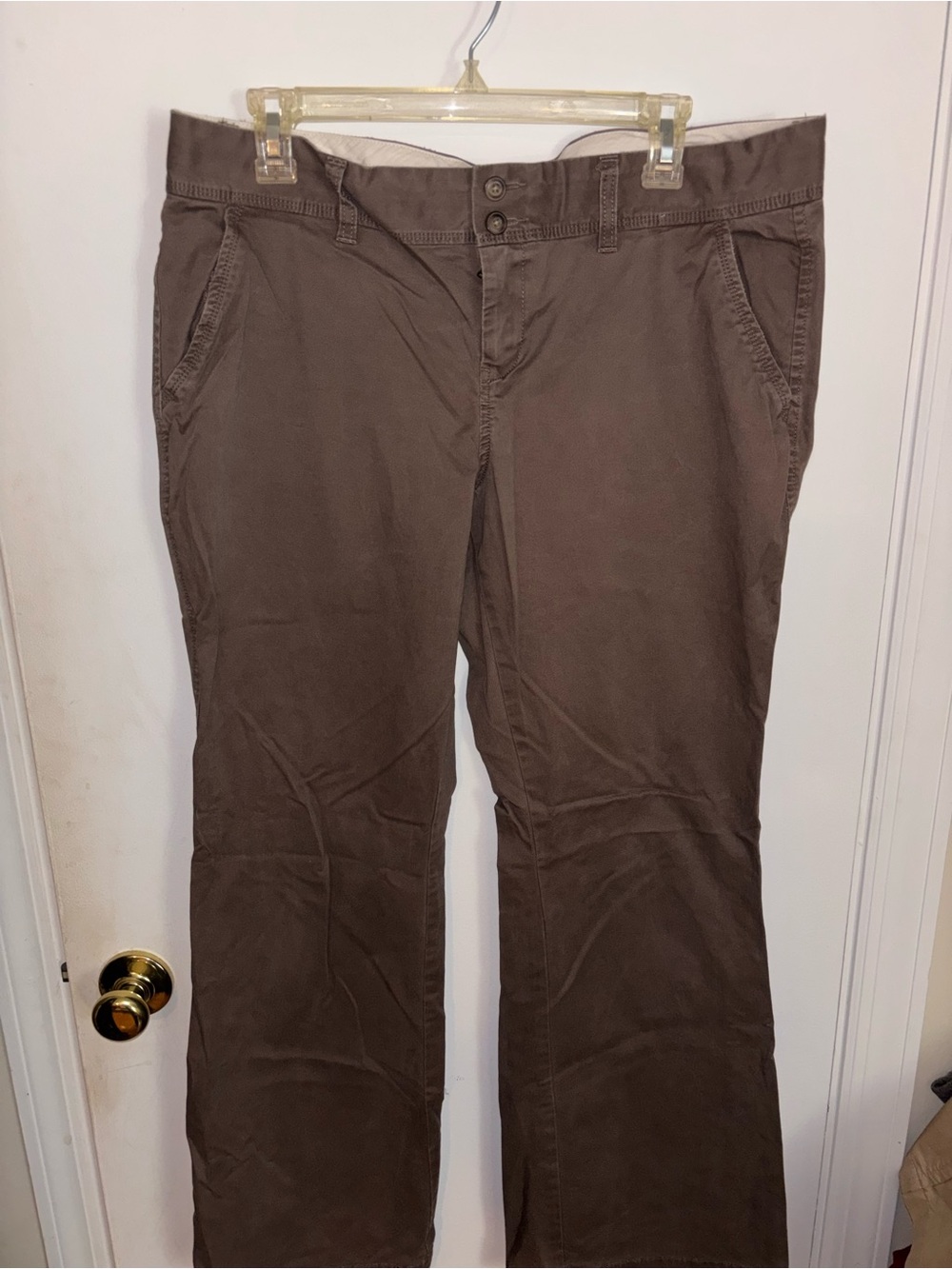 Vintage Old Navy Women's Brown Boot Cut Pants